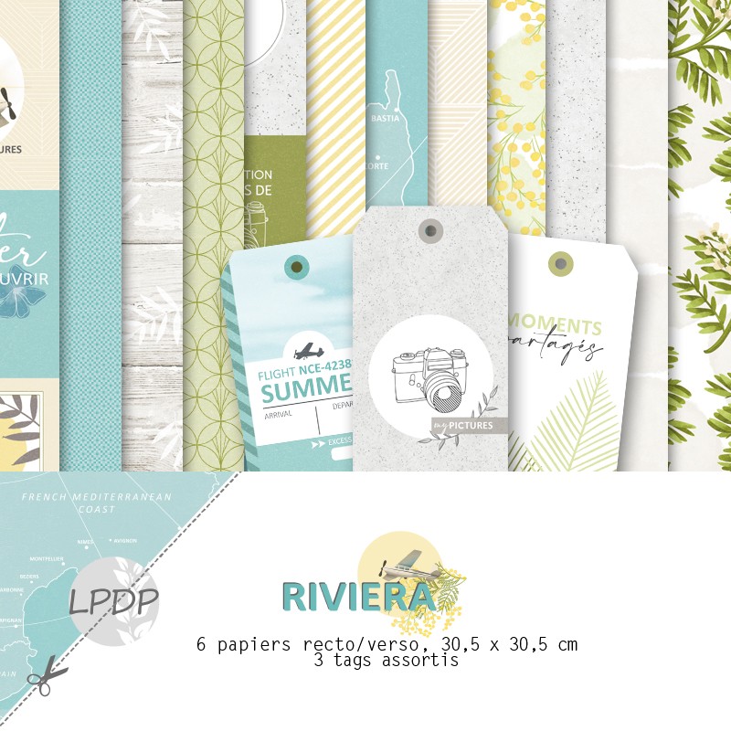 Étiquettes pour épices (14 étiquettes par feuille) - Maison Riviera
